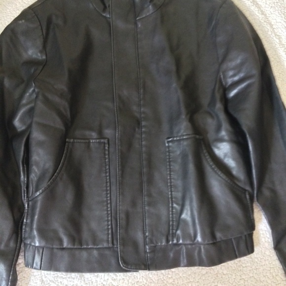 sale Sparkle and fade szM fauxleather jacket - Picture 8 of 8